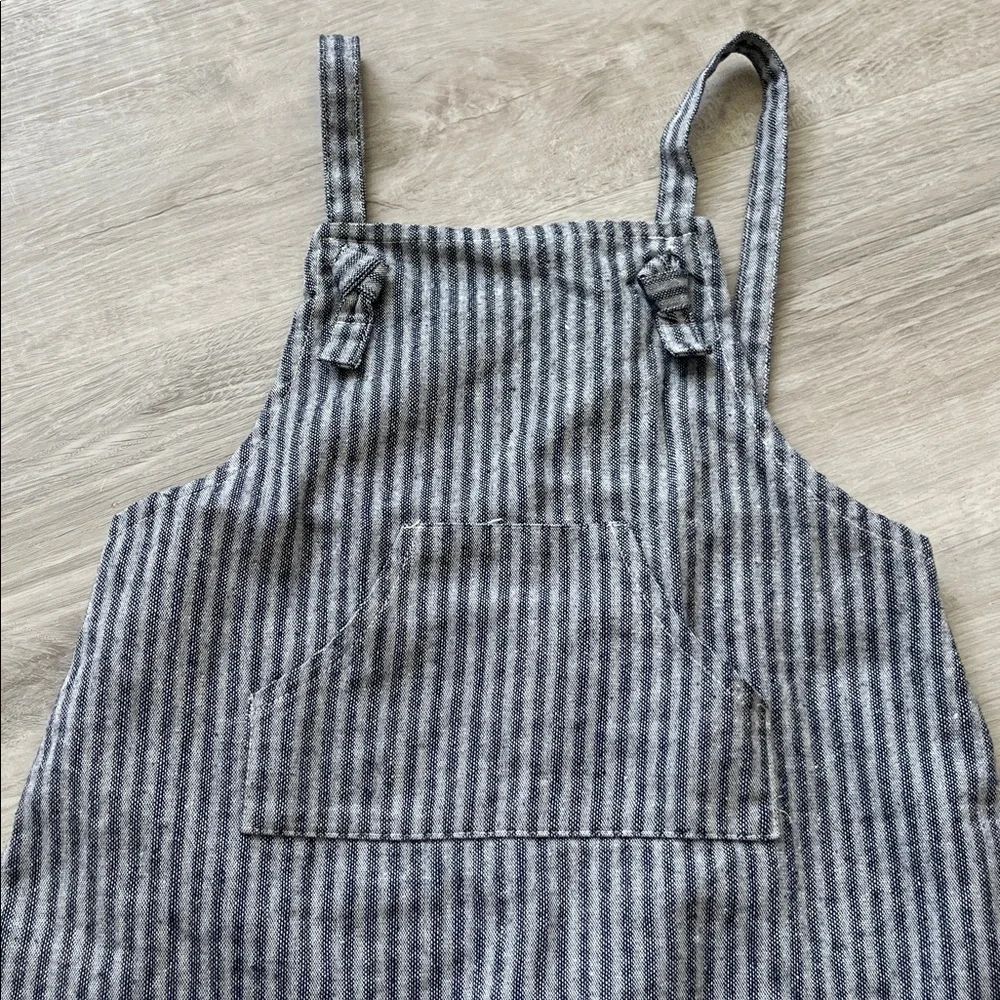 Me & Henry Striped Adjustable Overall Jumpsuit 100% Cotton Unisex‎ 2/3 Y